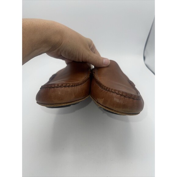 Allen Edmonds Castine Leather Driving Moccasins Sz 9B - Picture 9 of 12